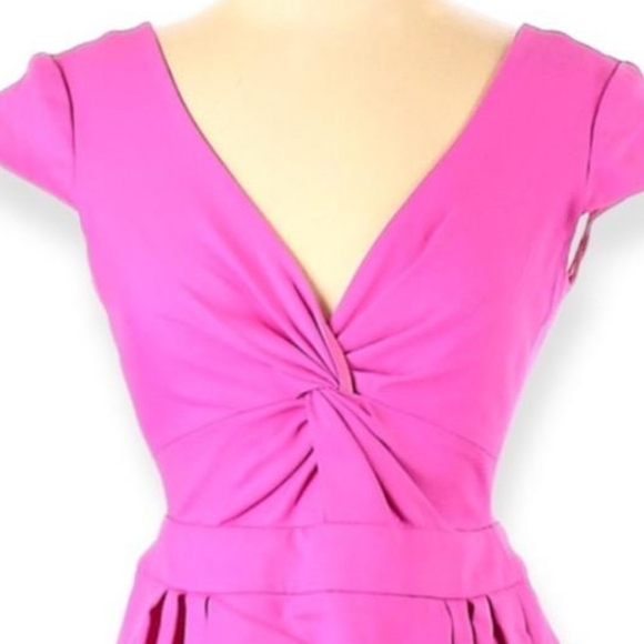 NWT Armani Collezioni Twist Front Dress. Pink. Size 12 - Picture 5 of 8